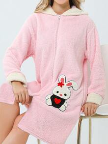 2Pcs/Set Spring Summer Satin Lace Trim Cami Top Shorts Pajama Set, Including A Blouse And Shorts - Pink - View 5