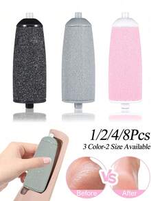 Electric Foot Grinder Replacement Rollers, Foot Care Tool Replacement Heads, Electric Foot Grinder Callus Remover Replacement Heads, Universal Extra Coarse Electric Foot Grinder Replacement Heads, Electric Foot Grinder Corn Removal Accessories, Suitable As Gifts For New Year, Holidays, Halloween, Christmas, Weddings, Valentine's Day, Mother's Day And Other Occasions - Pumice Stone - View 7