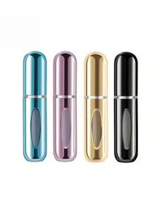 One Perfume Distribution Bottle, With Perfume Bottle Directly Filled At The Bottom, Reusable Fine Spray Water Bottle, Makeup Water Bottle, Perfume Distribution Tool, Suitable For Family And Friends' Birthday Gifts, Holiday Gifts, Easy To Travel And Carry, With A Capacity Of 5ml. - Vàng - Xem 7