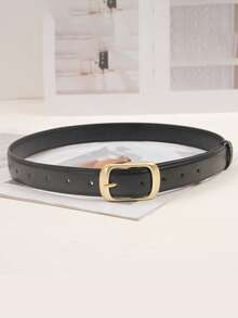 1pc Women's Casual Business Fashion Versatile Belt, Suitable For Daily Wear With Jeans And Casual Pants Fall, Autumn, Halloween