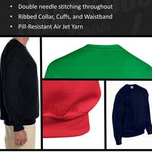 Eh Team Canada Sweater Funny Canadian Shirts Novelty Hilarious Crew Neck Funny Sweater - 紅色 - 查看 6