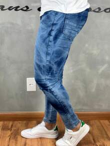 Premium Super Skinny Basic Jeans 01 - Medium Wash - View 9
