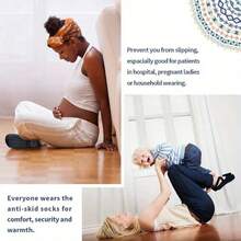 3 pares de calcetines de yoga antideslizantes para mujeres - Descalzo, entrenamiento, pilates, ballet - Tracción y correa antideslizante, adecuado para yoga, danza, gimnasio - Parte inferior antideslizante, proporciona estabilidad - Para uso en casa y estudio - Calcetines de fitness para mujeres, accesorios de yoga, zapatos de baile, diseño de moda, material transpirable, zapatos de pilates, diseño sin costuras, material flexible, practicante de pilates