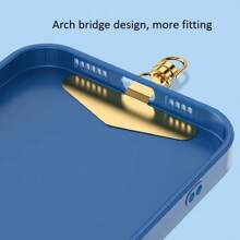 ملصق سلسلة هاتف من الفولاذ المقاوم للصدأ دوار ثلاثي الأبعاد، لوحة متعددة الوظائف