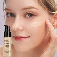 Long-Lasting Oil-Control Foundation Cream – Full Coverage, Hydrating Formula For Smooth, Even Skin Tone, Smudge-Proof And Sweat-Resistant, Ideal For Daily Wear, Weddings, And Special Events