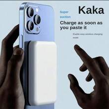 Magnetic Portable Charger, Ultra Slim Qi2 Certified 10000mAh 20W Magnetic Power Bank, USB C In&Out Wireless Battery Pack With Foldable Stand, Phone Charger, Exclusive For Compatible With IPhone16 Pro/ Max; 16 Plus; 16; 15 Pro/ Max; 15 Plus; 15; 14 Pro/ Max; 14 Plus; 14; 13 Pro/ Max; 13 Mini; 13; 12 Pro/ Max; 12 Mini; 12; SE (2022); 11 Pro Max; 11 Pro; 11; Xr; Xs Max; Xs; X; 8 Plus; 8, Suitable For Summer Holiday Outdoor Travel/Camping And Emergency Backup Mobile Power Supply, Gifts For Family, Friends, Birthday Magnetic Wireless,Birthday Gift,Halloween Gift,Christmas Present - 彩色 - 查看 4