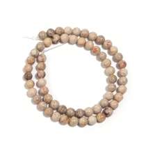 1 buc. Mărgele rotunde Maifanshi naturale maro, 4/6/8/10/12 mm, mărgele retro maro la modă, lucrate manual, pentru bijuterii DIY, potrivite pentru brățări ale prieteniei, coliere, obiecte de artizanat, pandantive, decorațiuni