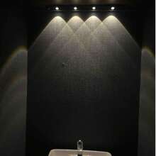 1/2pcs Motion Sensor Cabinet Light, Wireless Ultra-Thin USB-Rechargeable, 4 Sizes(20/30/40/50cm) Adjustable, Hill Effect Lighting For Kitchen/Bedroom/Wardrobe, Indoor Night Light