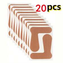 4/8/14/20 piezas Protectores de dedos del pie unisex, Cintas de fijación de la articulación del pulgar, Almohadillas protectoras para juanetes, Adecuado para verano, invierno, primavera, otoño - Multicolor - Ver 13
