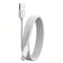 1pc/4pcs, 2m/6.6ft/78.74in [MFi Certified] Extra Long Charging Cable, Multi-Color USB Fast Charging Data Transfer Nylon Braided Cable, Compatible With IPhone 14/13/12/11 Pro Max/XS Max/XR/XS/X/8/7 Plus - Macaron Colors, Compatible With 14 Pro Max, 14 Pro, 14 Plus, 13 Pro Max, 13 Pro, 13, 12 Pro, 12, 11, XS, XR, 8 Plus, 8, 7, 6, 5, SE, Compatible With IPad Lightning Port - Multicolor - View 17