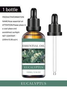 100ml Household Pack 10 Scents Essential Oils, Plant-Based Fragrance, Suitable For Diffuser, Humidifier, Air Freshener, Candle & Soap Making, Women's Gift & Multi-Purpose Use