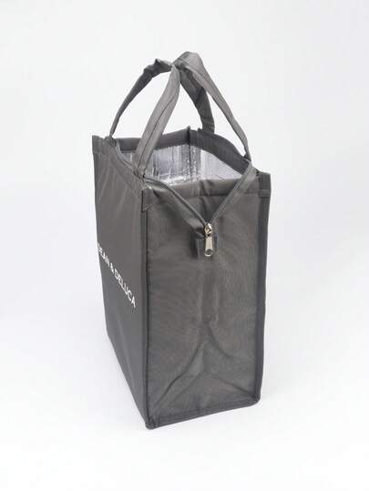 1pc Large Capacity Portable Thick Aluminum Foil Insulated Bag, Travel Outdoor Picnic Cooler Lunch Box Lunch Bag For Traveling For Women Waterproof Bag Insulated Lunch Bag Lunchbox