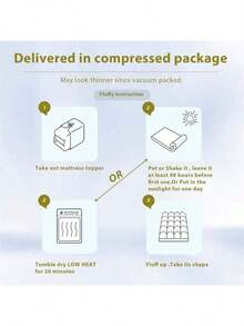 单件装床上用品被子 - 秋冬季保暖被子替代品，3D聚酯纤维填充，蓬松透气超细纤维床上用品被子，带四角系带 - 白色 - 白色 - 查看 9