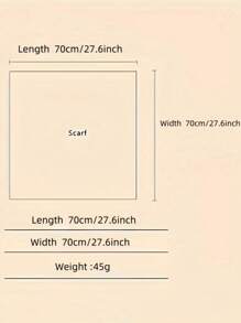 1pc 70cm X 70cm Fashion Versatile Multifunctional Scarf, Elegant Colorful Printed Silk Scarf, Shirt Accessory Neck Wrap