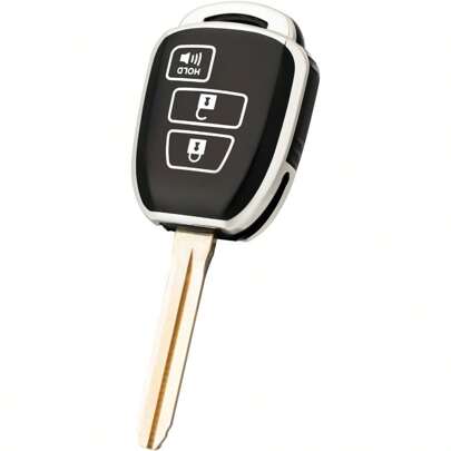 DKey Fob Cover For Soft TPU Car Key Cover Case For 20142021  Highlander Tacoma Corolla RAV4 Tundra Prius 4Runner Sequoia Accories Black 7001