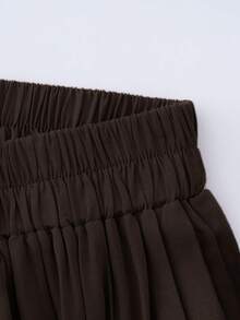 Women's Summer Long Flowy Renaissance Skirt With Pockets - Boho High Waist A-Line Maxi Skirt,Vacation Outfits Women,Valentine Outfits For Women,Street Photography - Quả óc chó - Xem 4