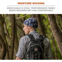 Ergodyne Chill-Its 6615 - Gorro Dew Rag - Camuflaje Realtree - Ver 2