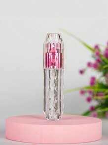 1个便携式迷你香水喷雾瓶，可重复使用，旅行装，5毫升，银色