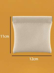 1 pezzo - Portafoglio in pelle autosigillante. Set per passaporto e patente di guida. Porta auricolari e cavo dati. Busta per contanti. Borsa per cosmetici, portafoglio, casual business per donna, portafoglio per donna