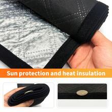 冬季窗户防风隔热帘，家用防风保温卧室防寒密封隔热膜 - 黑色包邊 - 查看 8