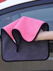 1 件装洗车超细纤维毛巾汽车清洁擦干布汽车护理布细节清洁洗车毛巾