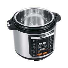 Olla de presión eléctrica Koblenz Kitchen Magic Pot kmp-1000 inoxidable cocción rápida multiuso eléctrica olla inteligente cocina moderna multiusos gran capacidad segura - Negro - Ver 3