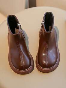 Children's Soft Bottom Anti-Slip Boots, British Style, Spring/Autumn New, Lightweight Anti-Slip Boots For Toddler Boys & Girls