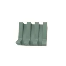 Jabonera de silicona para baño, soporte portátil paraón de ducha, para mantener elón, bandeja de esponja fácil de limpiar, accesorios de cocina T1VY - Verde claro - Ver 12