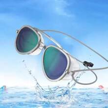 Professional Anti-Fog HD Swimming Goggles Leak Proof Protection Glasses Men Women Adjustable Silicone Swim Eyewear - Multicolor - View 2