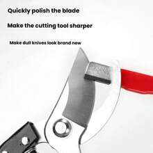 1pc/2pcs Scissors Sharpener, Blade Opener Pruning Shears, Knife Sharpening Tool, Knife Sharpener, Whetstone For Home, Quick Knife Sharpener, Whetstone, Kitchen Small Tool - Multicolor - View 3