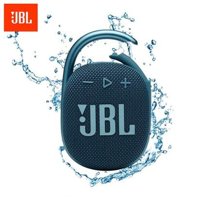 JBL Altavoz Bluetooth portátil y mini JBL Clip 4, inalámbrico, IP67 resistente al agua y al polvo, gran audio y graves potentes, altavoz JBL original para el hogar, exteriores y viajes