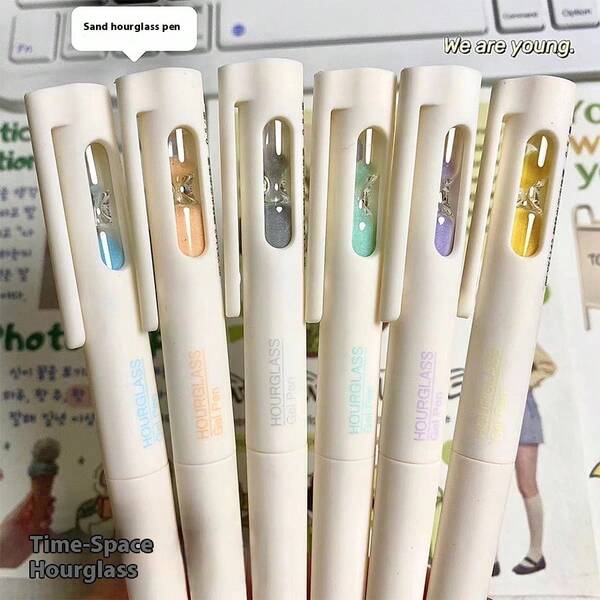 Rotating Sand Pen 0.5mm Neutral Pen, Minimalist High-Quality Stationery