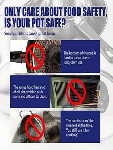 Stainless Steel Cleaning Paste, Grease Cleaning Paste, Kitchen Decontamination Pot Rust Stain Cooktop Cleaning Paste, Multi-Purpose Kitchen Cleaning Powder, Removes Stubborn Stains And Grease, Home Cleaning, Kitchen Cleaning, Party Cleaning