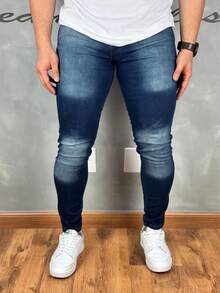 Premium Super Skinny Basic Jeans 01 - Light Wash - View 6