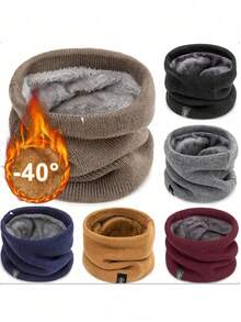 1 sztuka unisex modny miękki dzianinowy szalik chroniący przed zimnem ciepły szalik sportowy dla mężczyzn i kobiet zimowy szalik do jazdy na łyżwach i biegania ciepły szalik pogrubiony