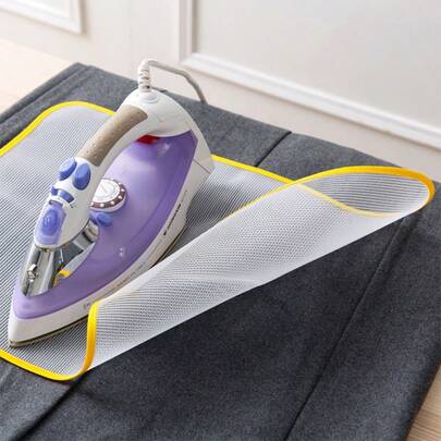 3/1 Piece - Ironing Pad, High Temperature Resistant Ironing Net, Ironing Accessories, Protective Ironing Net, Household Protective Ironing Pad, Random Color Delivery
