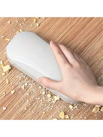 1 件多用途清洁刷 - 手持式去污剂和宠物毛发去除剂，可重复使用无刷清洁剂，适用于家具、衣服、汽车座椅、沙发、床上用品 - 耐用塑料清洁工具，适用于家庭、汽车、大学，紧凑型设计刷清洁工具