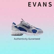 NIke Air Zoom Spiridon Cage 2 'Varsity Royal' CJ1288-002 Men Fashion Sneakers New Vintage-Spring Summer-Inspired Running Shoes, Shock-Absorbing Comfort, Gym To Streetwear-Back To School - Royal Blue - View 1