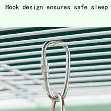 ARC ARCE 悬挂式鸟巢睡垫，鹦鹉吊床睡垫，虎纹凤凰三角帐篷，牡丹鸟屋小型宠物巢