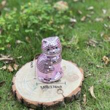 1pc Gold/Silver/Pink (Cat-Shaped) Mirror Disco Ball Decor - Colorful Retro Glass Sculpture, Suitable For 70s 80s Theme Party, Christmas, Valentine's Day Gifts, No Electricity Required Home Decor