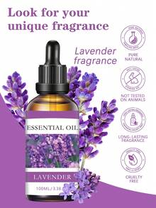 100ml Household Pack 10 Scents Essential Oils, Plant-Based Fragrance, Suitable For Diffuser, Humidifier, Air Freshener, Candle & Soap Making, Women's Gift & Multi-Purpose Use