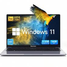Laptop 2025, Laptops Computer For Business Student, Quad-Core N150 (Up To 3.6GHz, Beat N-95/N97/N100), 16GB DDR4 512GB SSD, 15.6" FHD IPS TÜV Screen, Type-C Fast Charge, USB 3.2