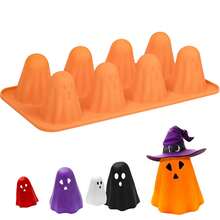 Ghost Silicone Mold, Ghost Chocolate Candy Molds Halloween Silicone Molds For Jelly, Chocolate, Candy, Gummy, Crayon, Resin - Multicolor - View 7