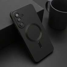 奢华磁吸手机壳，兼容三星 Galaxy A56、A36、A26、A16、A06、S25 Ultra、S24 Ultra、S23 Ultra，柔软 TPU 材质，圣诞礼物 - 黑色 - 查看 10