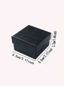 12 piezas Caja para aretes, Caja para aretes de botón y anillos, Caja de papel en stock para exhibición de joyas, Accesorios y caja de empaque de joyas para organización y almacenamiento de mujeres, Esenciales de viaje, Regreso a la escuela, Almacenamiento de dormitorio, Decoración de otoño