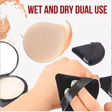 5 pièces Tampons éponge triangulaires avec une sensation de maquillage douce et délicate, adaptés à une utilisation à la maison ou en voyage, maquillage, bon marché, décoration de chambre, coiffeuse, voyage, chambre à coucher, accessoires de maquillage, tampon, mélangeur de maquillage, tampon à poudre, éponge de maquillage