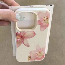 Phone - Pink Floral Combination Pattern Iphone16Promax Phone 16/16PLUS/15PROMAX/15PRO/15PLUS/15/14PROMAX/14PRO/14PLUS/14/13PROMAX/13PRO/13/12PROMAX/12PRO/12/11PROMAX/11 Advanced, Soft, New, Fashion, Protective, Soft Silicone Vibe, Hardcore Drop Defense. - 1 cái - Xem 9