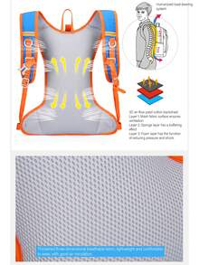 Outdoor Hiking Backpack, Waterproof Durable Lightweight Sports Backpack For Men And Women, Travel Cycling Bag With Large Capacity