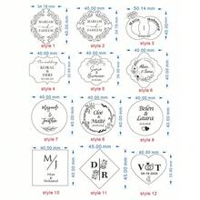 50 Miếng Dán Socola Vàng Gương Làm Theo Yêu Cầu, Miếng Dán Socola Quà Tặng Tiệc Cưới, Miếng Dán Socola Kỷ Niệm, Miếng Dán Quà Tặng Đính Hôn, Miếng Dán Quà Cưới Nika, Miếng Dán Quà Tặng Đám Cưới, Trang Trí Tiệc, Dễ Dán, Quà Tặng Valentine - Nhiều màu - Xem 3