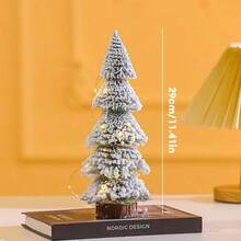 Christmas Sticky Cedar, Small Christmas Tree, Mini Pine Needle Christmas Tree, Table Decoration, Christmas Decorations, Christmas Tree, Christmas Decoration - Multicolor - View 12